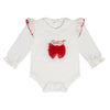 AW24 Little A HEIDI Snow White Pom Pom Tulle Jam Pant Set