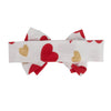 AW24 Little A HAILEY Snow White Heart Print Bow Headband