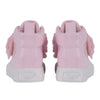 AW24 Little A FUREVER Baby Pink Faux Fur Strap Hi Top Shoes