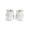 SS25 Little A BOWIE White Bow Trainers