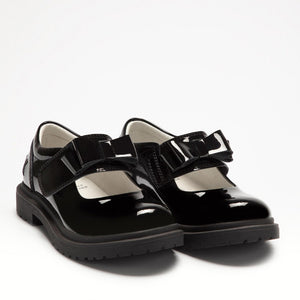 Lelli Kelly HELEN Black Patent Leather School Shoes