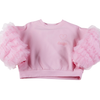 AW24 Daga Pink Tulle Heart Logo Tracksuit