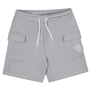 SS24 Mitch & Son Junior WARREN & WYLIE Light Grey Camo Polo Short Set