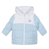 AW24 Mitch & Son ALFIE Pale Blue Faux Fur Padded Jacket