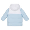 AW24 Mitch & Son ALFIE Pale Blue Faux Fur Padded Jacket