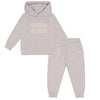 AW24 Mitch & Son ALEX Beige Logo Hoody Tracksuit