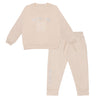 AW24 Mitch & Son ADDY Beige Logo Badge Tracksuit