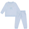 AW24 Mitch & Son ADDY Pale Blue Logo Badge Tracksuit