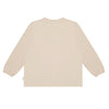 AW24 Mitch & Son ANT Beige Logo Long Sleeve Top