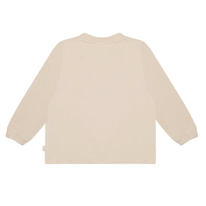 AW24 Mitch & Son ANT Beige Logo Long Sleeve Top