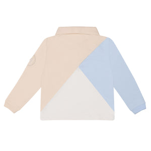 AW24 Mitch & Son APOLO Beige Cut N Sew Polo Top