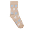 AW24 Mitch & Son ANWAR Pale Blue Logo Two Pack Of Socks