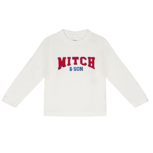 AW24 Mitch & Son BONZO & BRODY Navy Blue & Red Three Piece Logo Badge Zipper Tracksuit