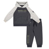 AW24 Mitch & Son Junior CRAIG Dark Grey Logo Hoody Tracksuit