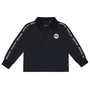 AW24 Mitch & Son Junior CLAYTON Dark Grey Polo Top