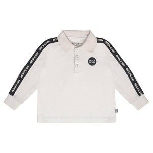 AW24 Mitch & Son Junior CLAYTON Stone Grey Polo Top