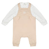 AW24 Mitch & Son Mini DREW Beige Dungaree Set