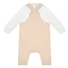 AW24 Mitch & Son Mini DREW Beige Dungaree Set