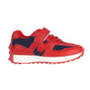 AW24 Mitch & Son 514 Red Navy & White Trainers