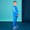 SS25 Mitch & Son Junior HARRISON Blue Space Dye Poly Tracksuit