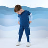 SS25 Mitch & Son FRANCES Navy Blue & White Cut & Sew Tracksuit