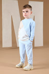 AW24 Mitch & Son AGNER Pale Blue Cut N Sew Tracksuit