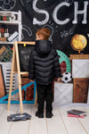 Mitch & Son TROY Back To School Black Padded Coat