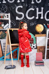 AW24 ADee BLAIR Back To School Red Hearts Raincoat