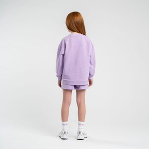 SS25 Bonini ASPIRE Lilac & White Logo Sweatshirt