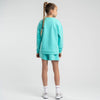 SS25 Bonini ASPIRE Mint & White Logo Sweatshirt