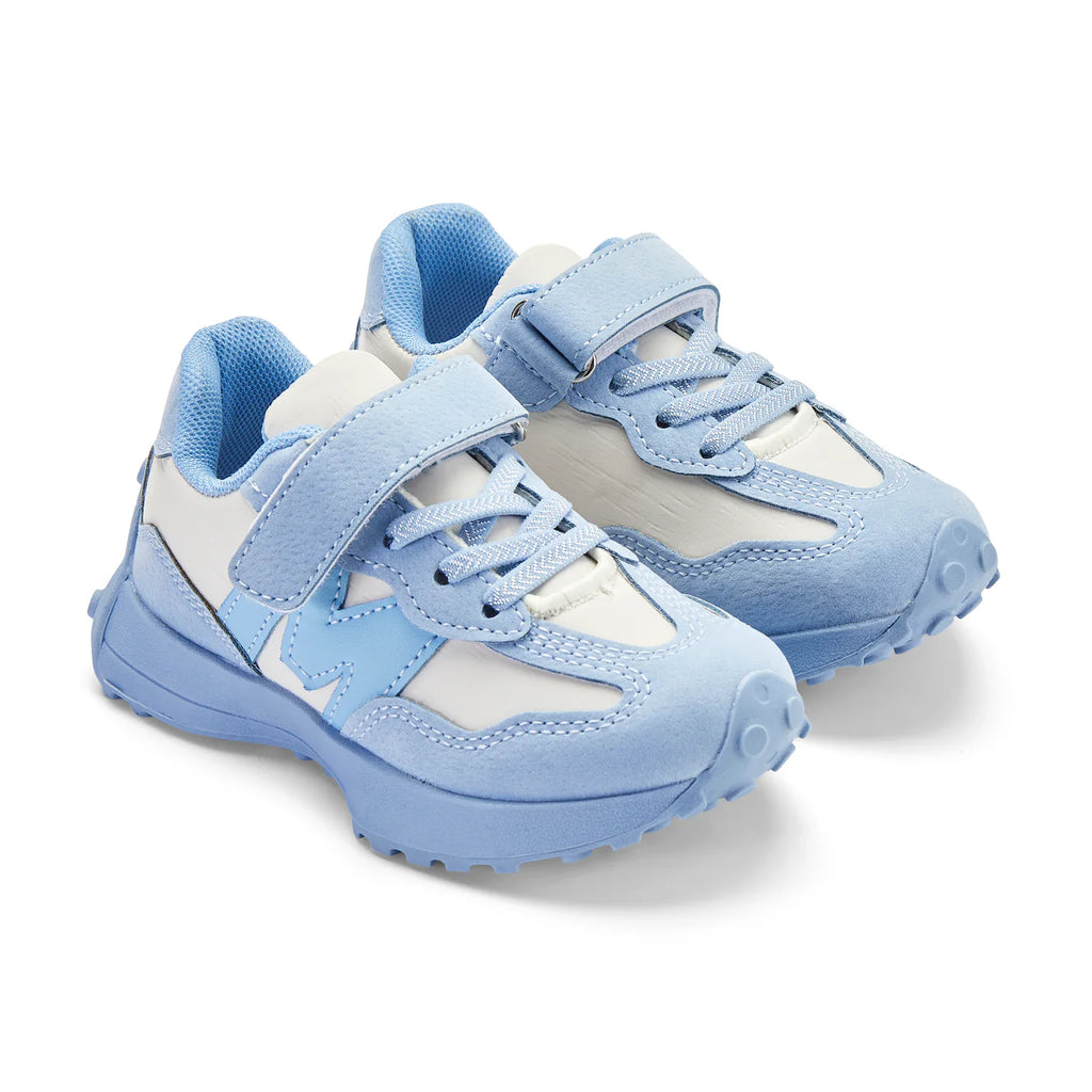 AW24 Mitch & Son 514 Pale Blue Trainers