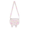 SS24 ADee LUX Bright White Chevron Bag