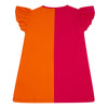 SS24 ADee MINDY Hot Pink Colour Block Sweat Dress