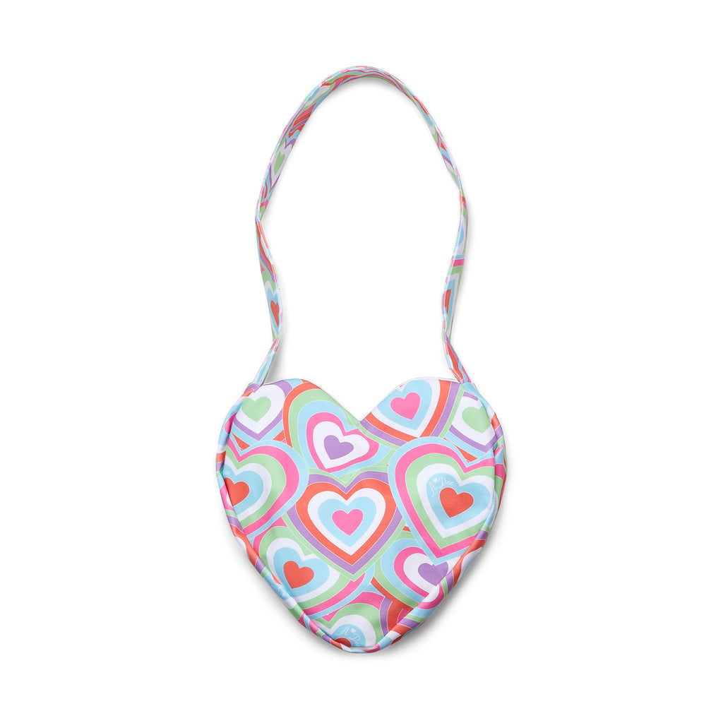 SS25 ADee ETTA Multicoloured Heart Print Handbag