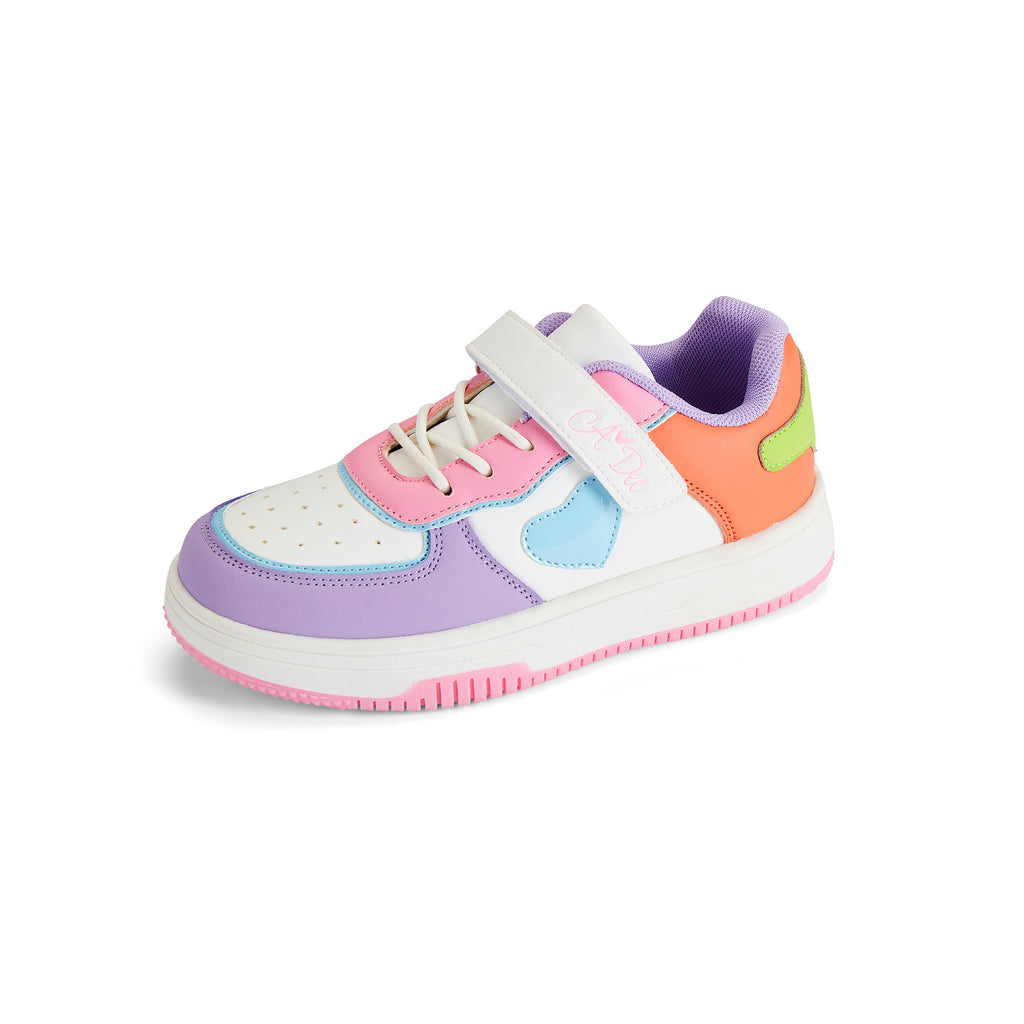 SS25 ADee DNK Multicoloured Chunky Heart Trainers