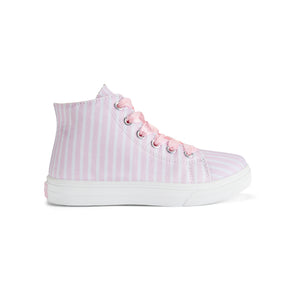 SS25 ADee JAZZY Pink Canvas High Tops