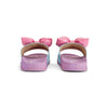 SS25 ADee BOWTY Purple Pink & Blue Bow Sliders