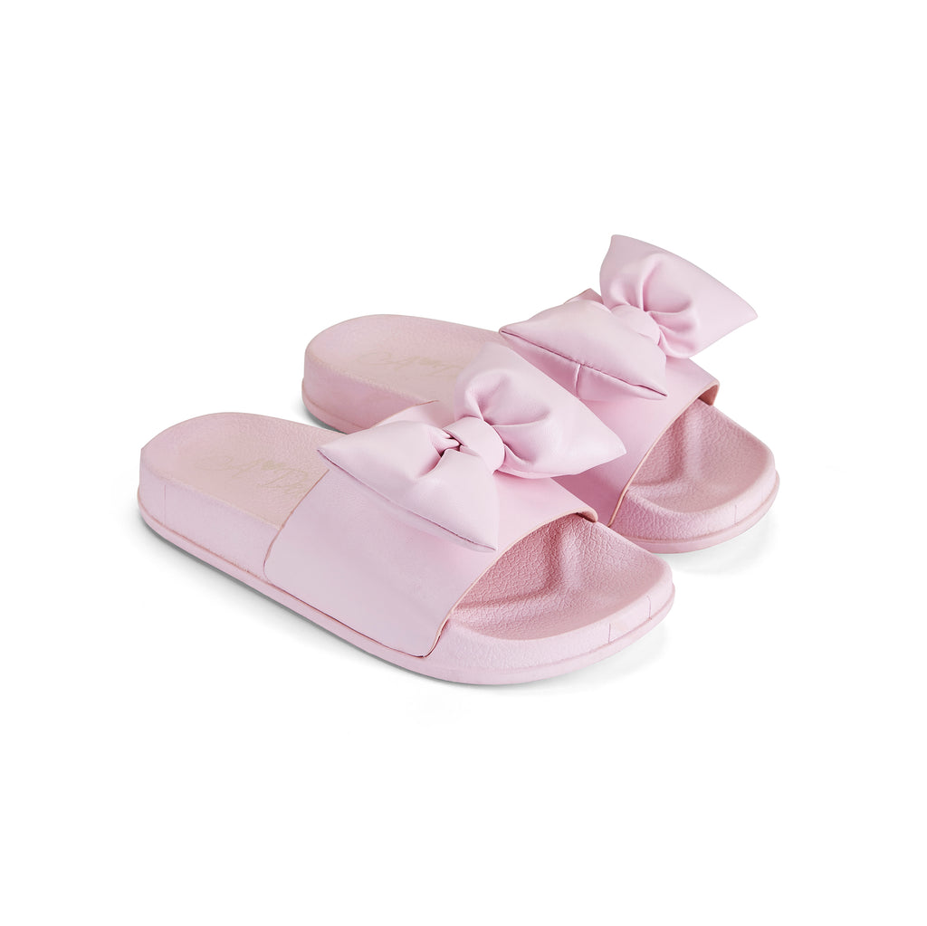 SS25 ADee BOWTY Pink Bow Sliders