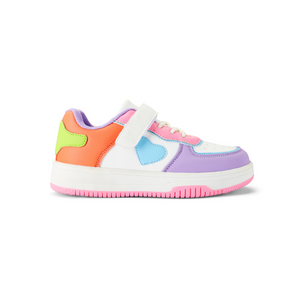 SS25 ADee DNK Multicoloured Chunky Heart Trainers