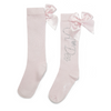 SS25 ADee CHARLEIGH Pink Bow Knee High Socks