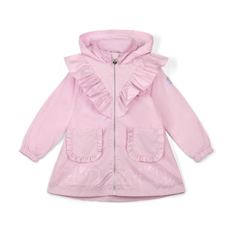 SS25 ADee CELINE Pink Frill Logo Jacket