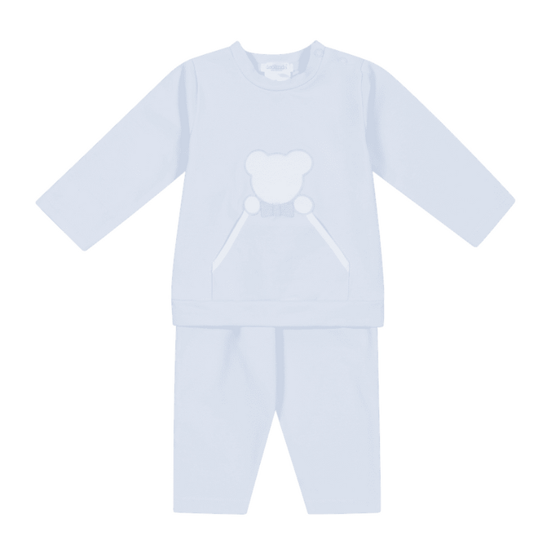 AW24 Deolinda Blue & White Teddy Bear Tracksuit