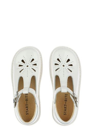 Start-Rite LOTTIE White Patent Shoes