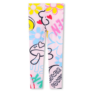 AW24 Billieblush Multicoloured Flower Power Doodles Gym Legging Set