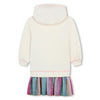 AW24 Billieblush Multicoloured 'Fun Shine' Heart Sequin Tutu Hoody Dress