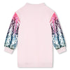 AW24 Billieblush Pink Multicoloured Sequin Heart Clouds Dress