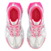 SS25 Billieblush Pink White & Silver Holographic Logo Trainers