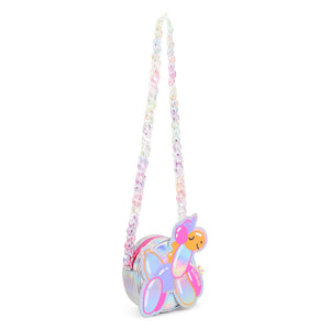 SS25 Billieblush Multicoloured Balloon Animal Holographic Logo Bag