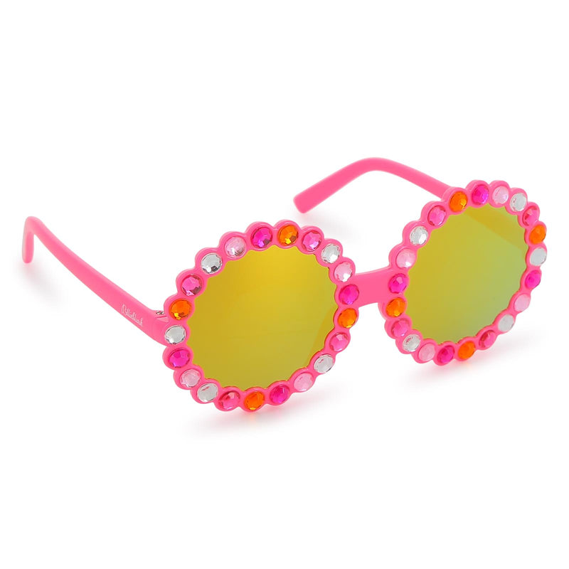 SS25 Billieblush Pink Beaded Sunglasses