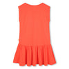 SS25 Billieblush Coral 'You're A' Sunshine Sequin Dress